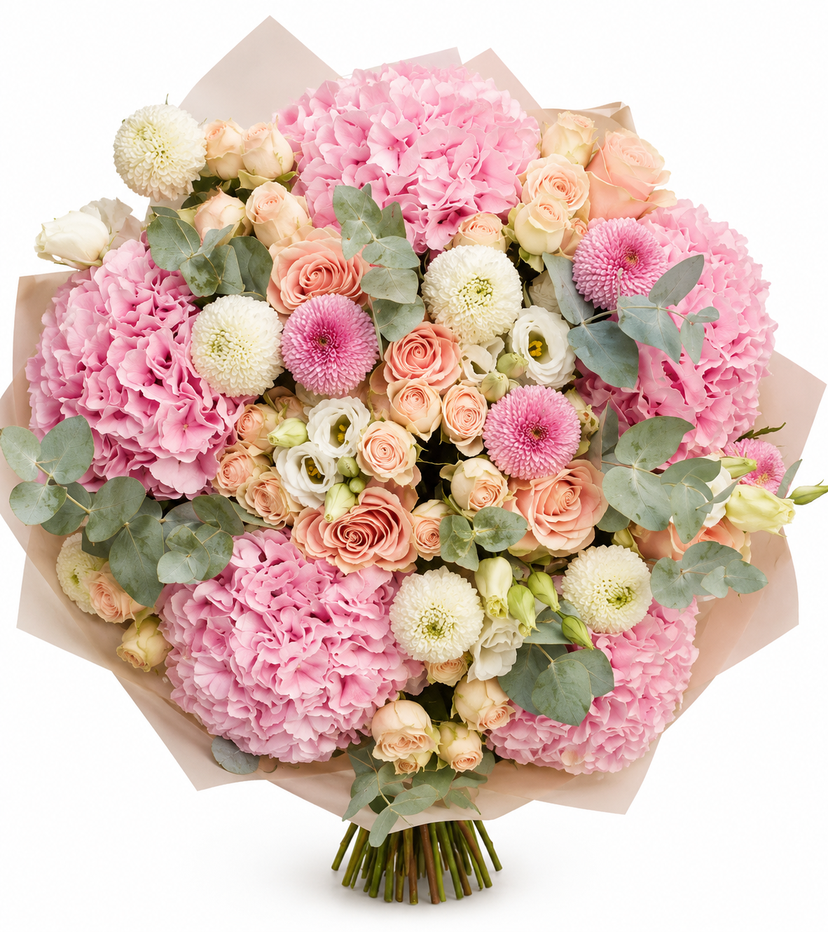 Pink Dreamer | Hydrangea & Rose Bouquet