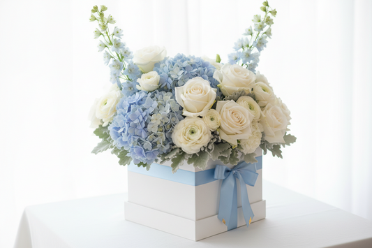 Luxury Flower Box για νεογέννητα