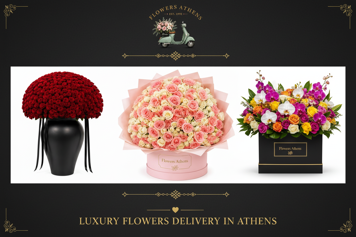 Flowers Athens Luxury Banner