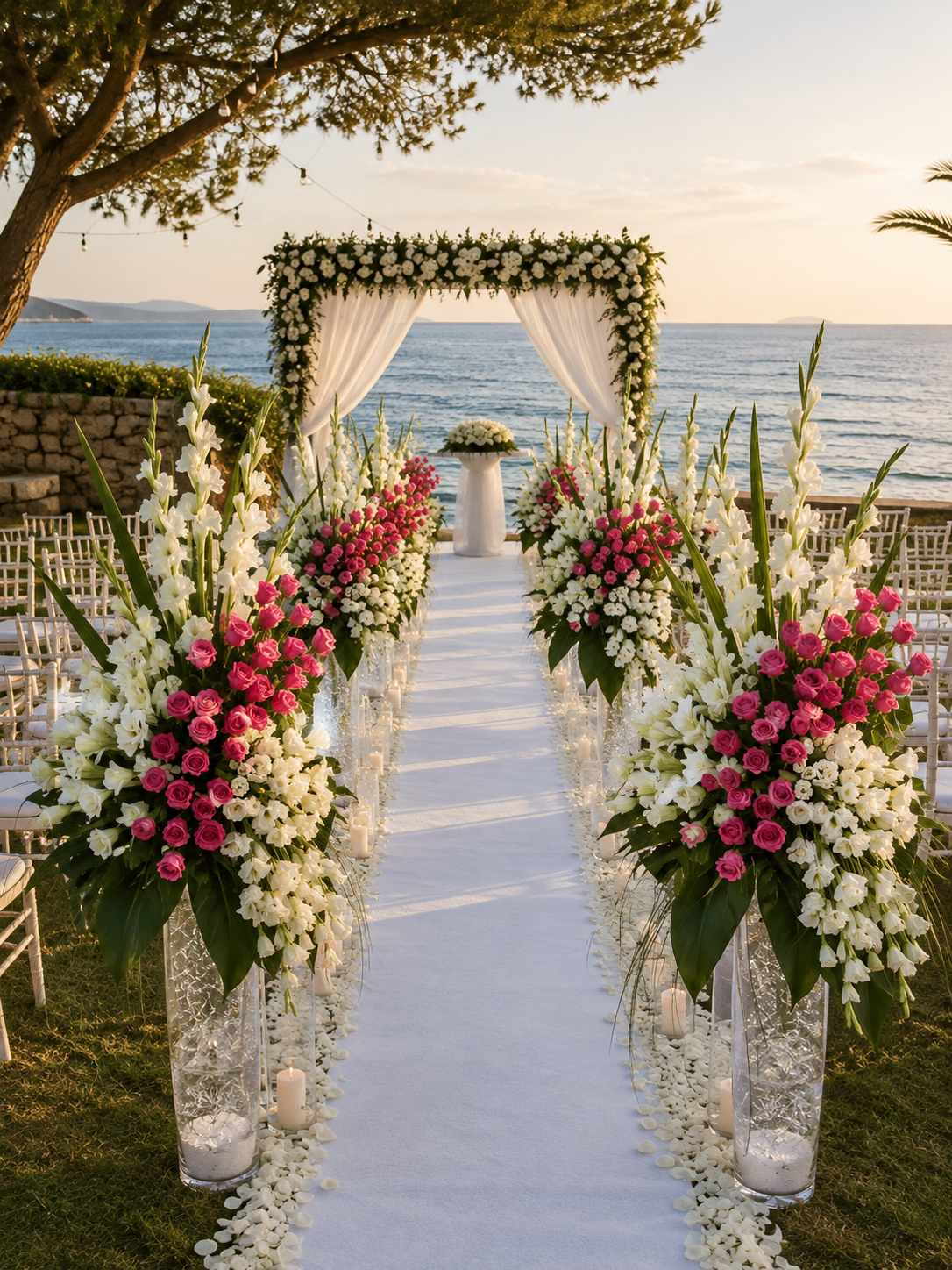 Maritime Harmony | Wedding Ceremony Decoration FlowersAthens.gr