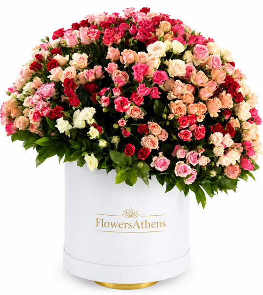 Colorful Mix in a Box FlowersAthens
