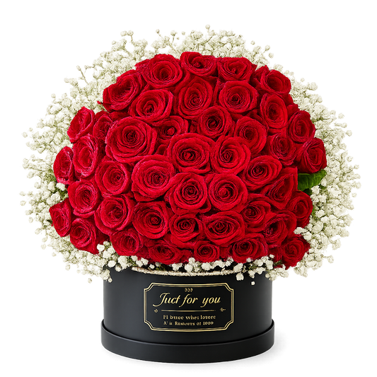 Red Eternity | Arrangement in a Box FlowersAthens