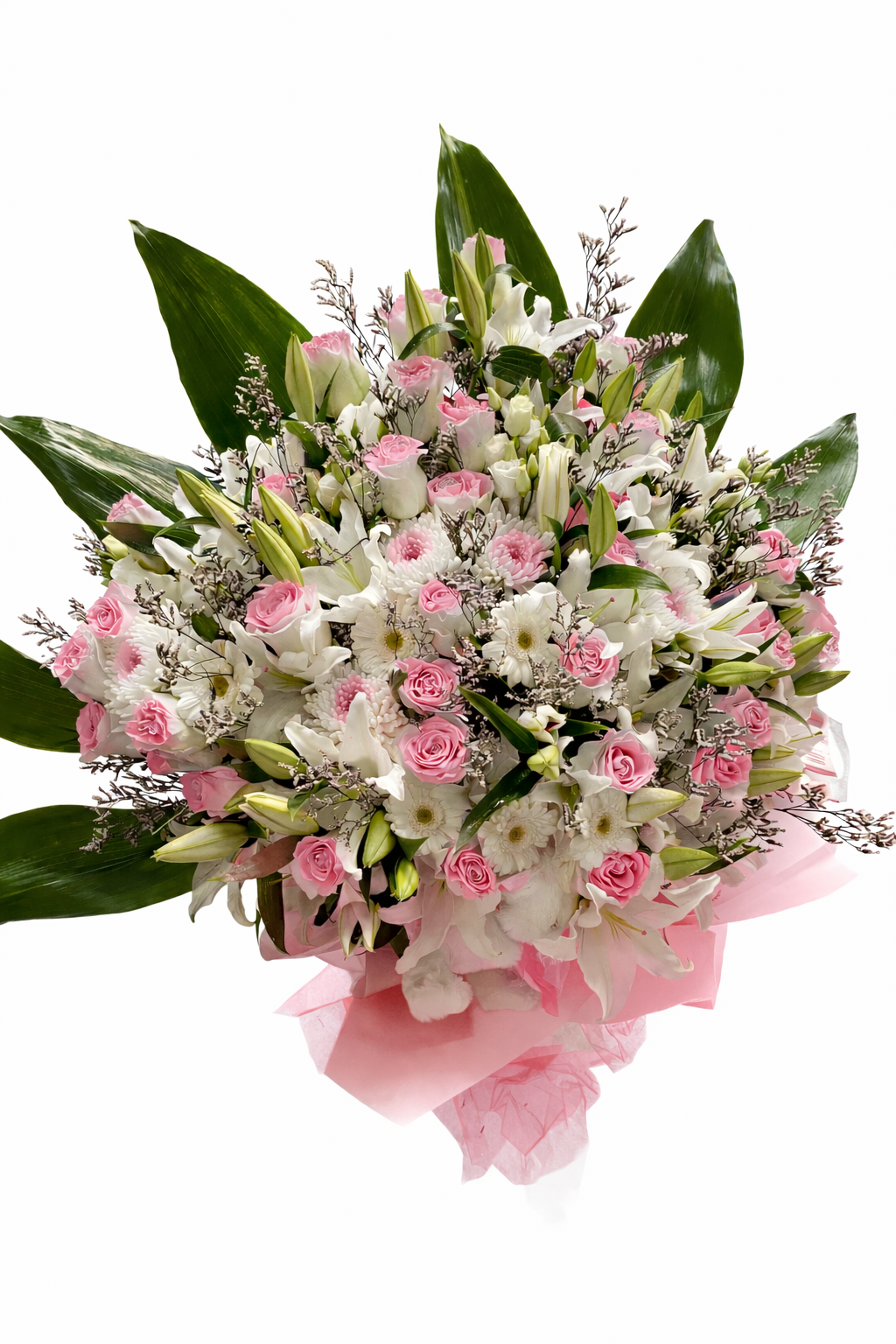 Tender Embrace | Bouquet in Pink & White