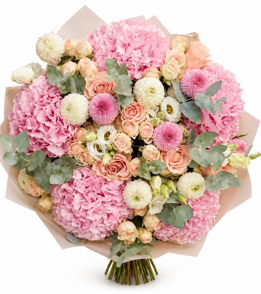 Pink Dreamer | Hydrangea & Rose Bouquet